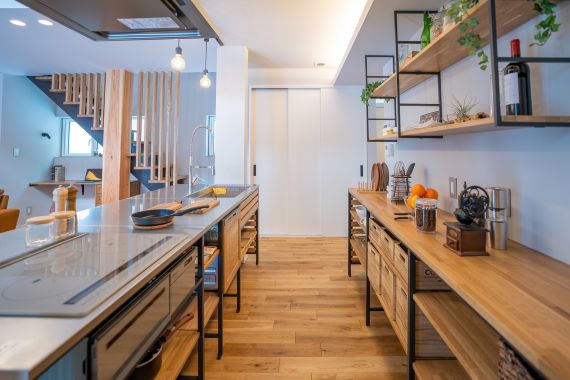 丸晃建設のキッチン